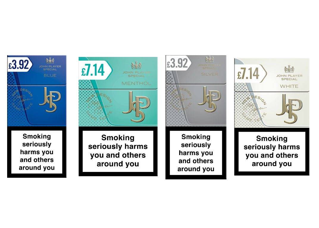 Imperial Tobacco announces JPS pack redesigns