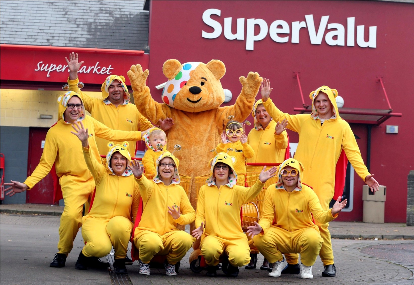 Ballymoney store raises £7k for Children in Need