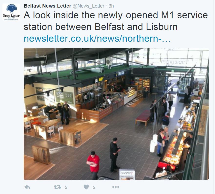 The Newsletter posted video footage from the site