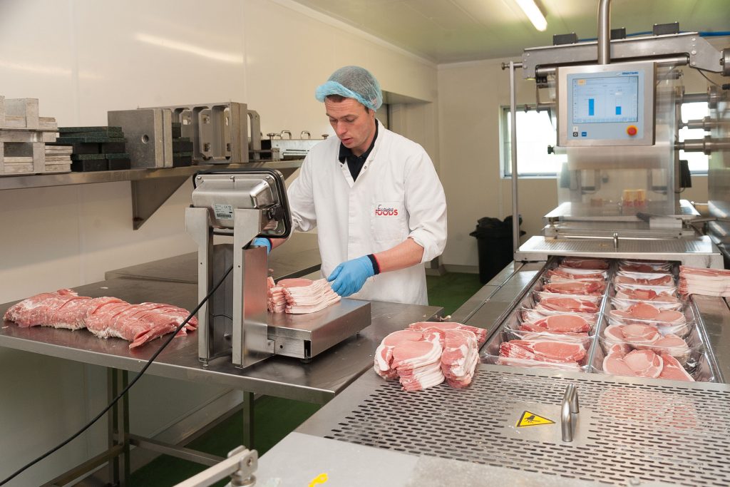 Inside the Europa Foods factory