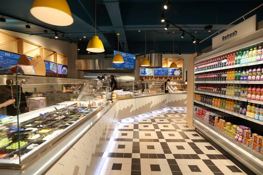 A view from the entrance