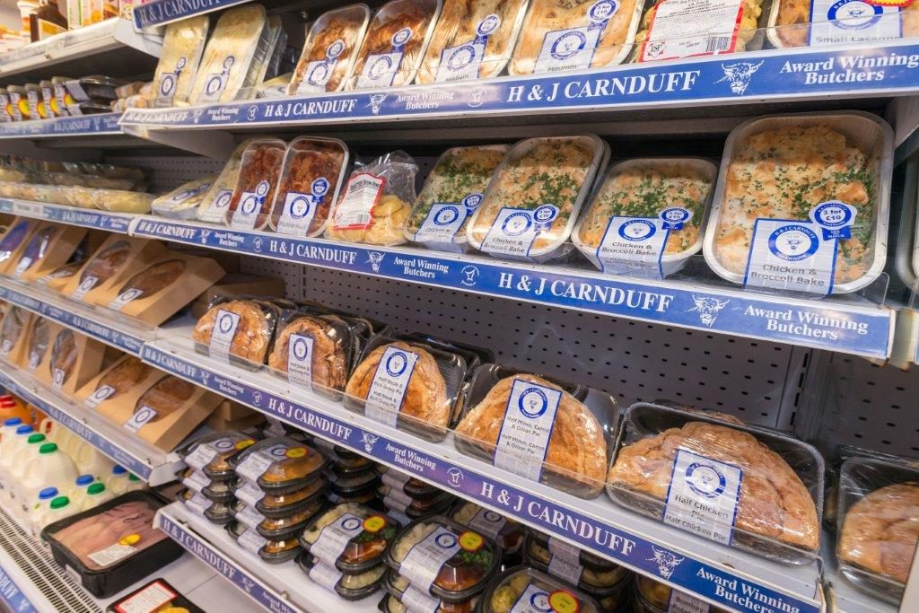 Carnduff's pre-packed range