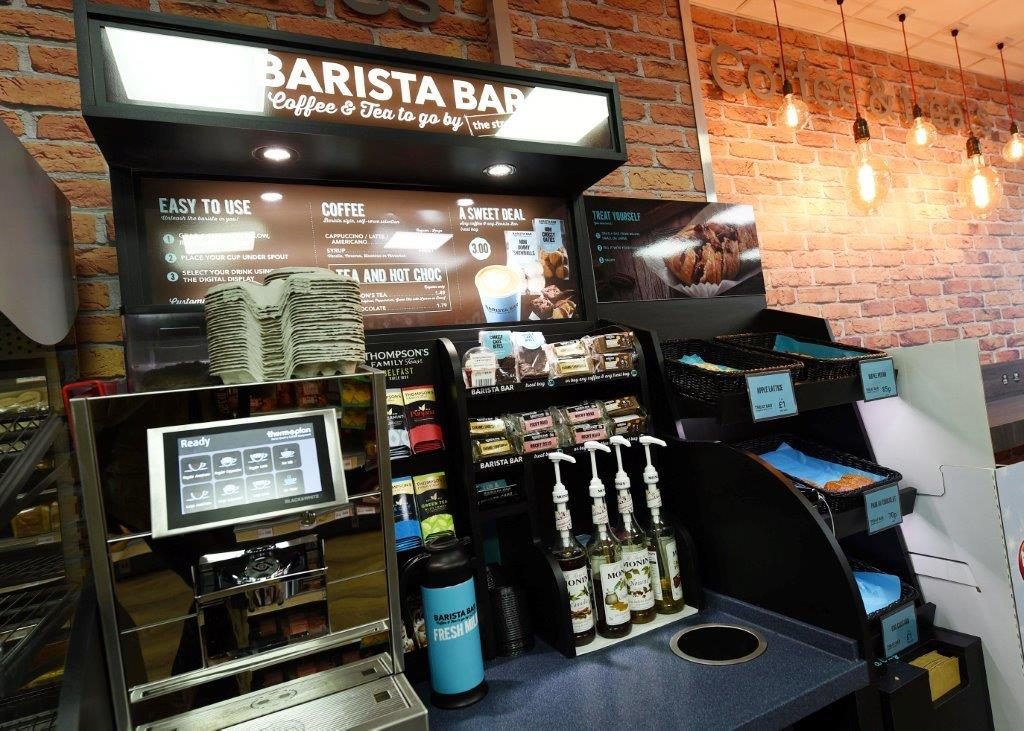 The barista bar offer