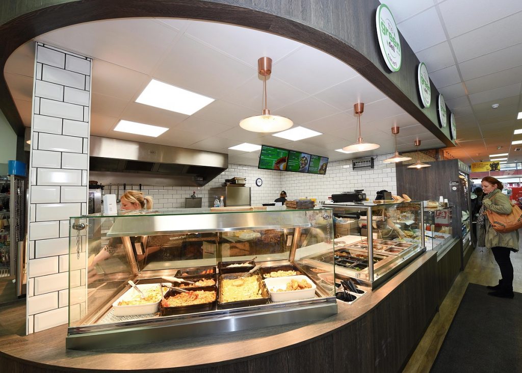 The expanded instore deli counter