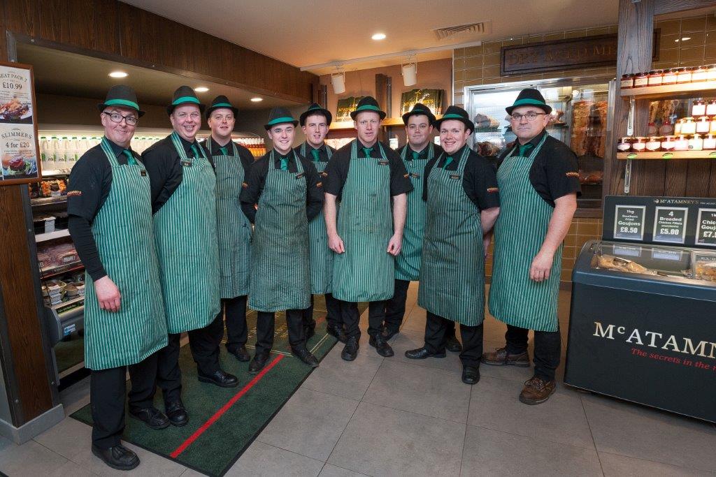 The McAtamney's Coleraine staff