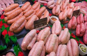 Some classic butcher's sausages