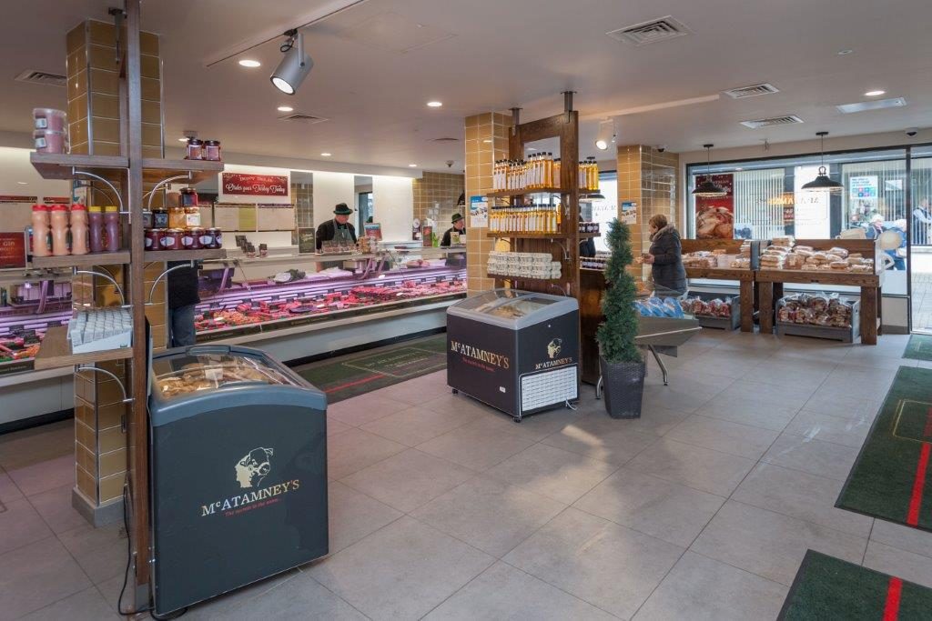 The shop floor in McAtamney's Coleraine