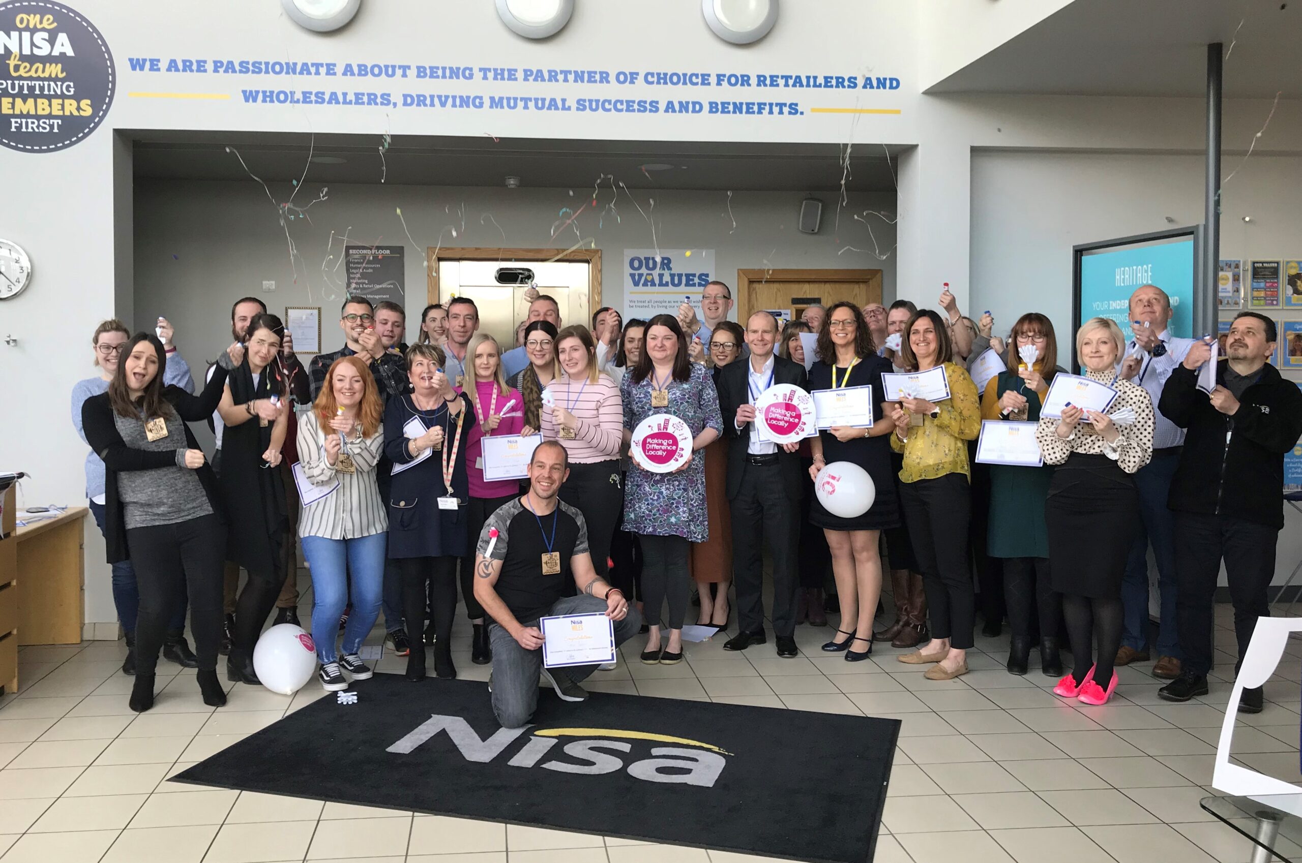 Nisa colleagues raise £15,000 for charity in workplace challenge
